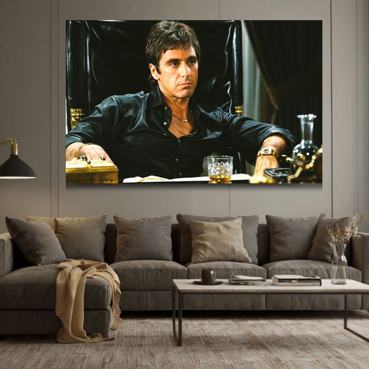 CUADRO SCARFACE TONY MONTANA